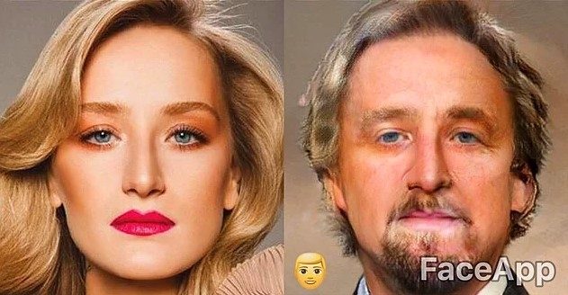 Faceapp uygulamasıyla kadın ünlüler erkek olursa!