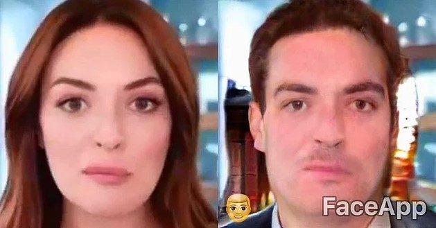 Faceapp uygulamasıyla kadın ünlüler erkek olursa!