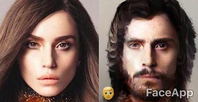 Faceapp uygulamasıyla kadın ünlüler erkek olursa!