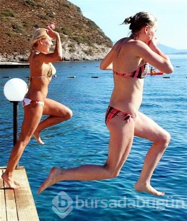 Yazın ilk görüntüleri Bodrum'dan