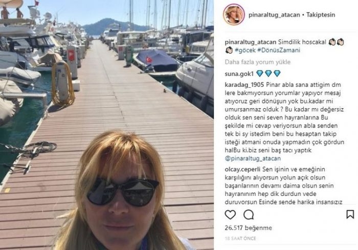 Ünlü isimlerin Instagram paylaşımları (12.03.2018)
