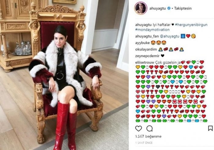 Ünlü isimlerin Instagram paylaşımları (12.03.2018)
