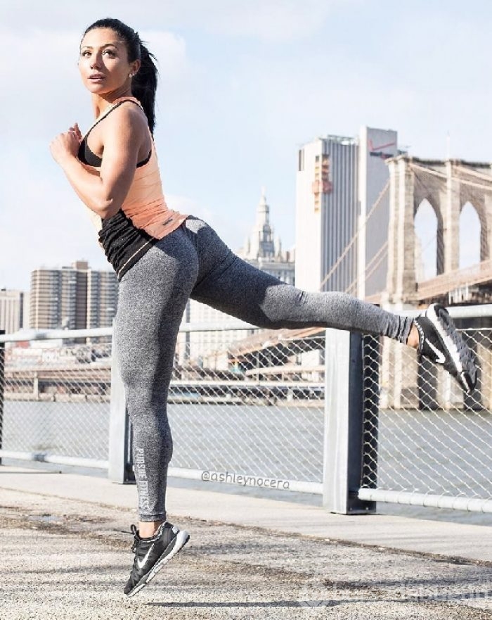 Ashley Nocera fitness aşığı