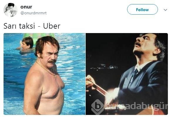 Sarı taksi Uber tartışması sosyal medyada fırtına kopardı