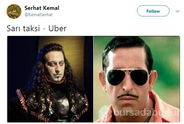 Sarı taksi Uber tartışması sosyal medyada fırtına kopardı
