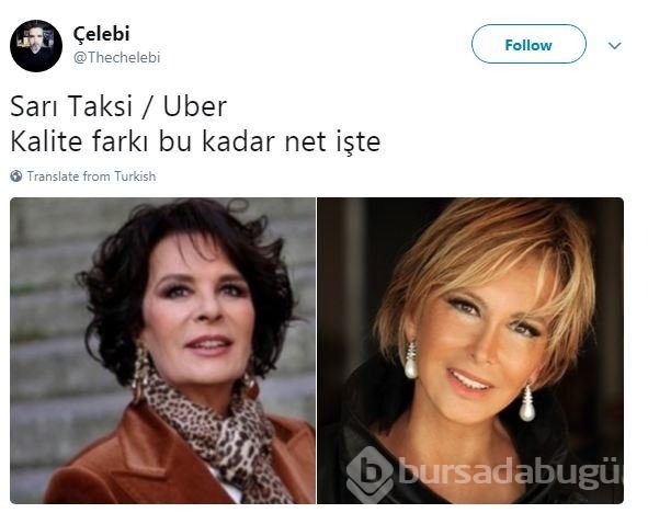 Sarı taksi Uber tartışması sosyal medyada fırtına kopardı