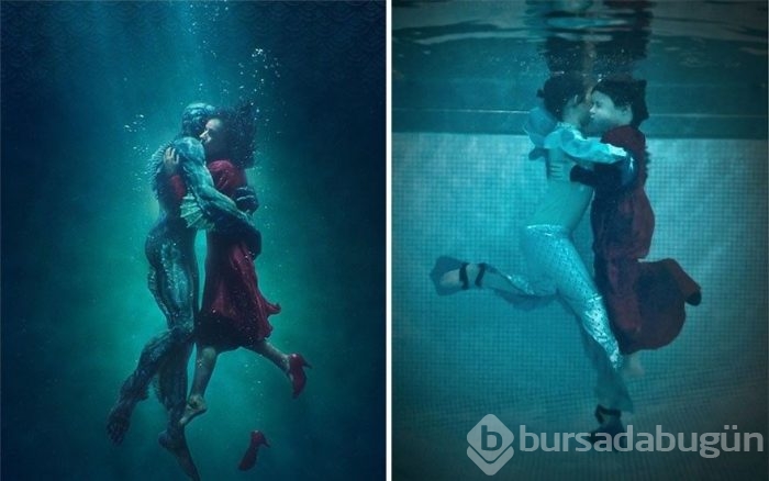 Çocuklardan filmlerin unutulmaz sahneleri taklidi