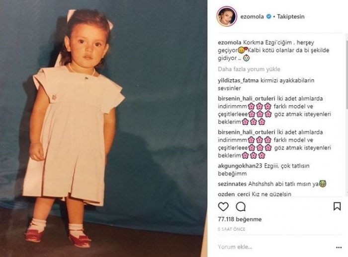 Ünlülerin Instagram paylaşımları (13.03.2018)