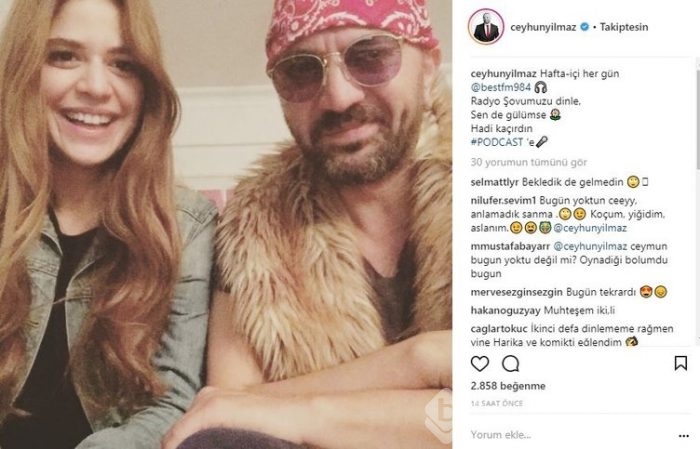 Ünlülerin Instagram paylaşımları (13.03.2018)