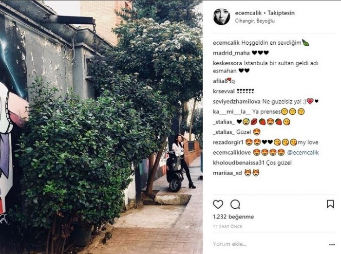 Ünlülerin Instagram paylaşımları (13.03.2018)