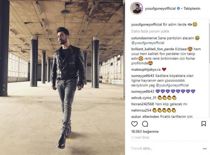 Ünlülerin Instagram paylaşımları (13.03.2018)