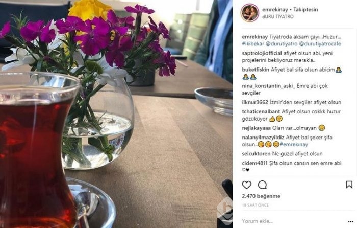 Ünlülerin Instagram paylaşımları (13.03.2018)