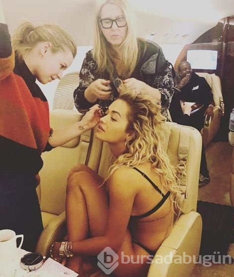 Rita Ora, Instagram'ı salladı