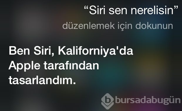 Siri'nin verdiği en komik cevaplar!