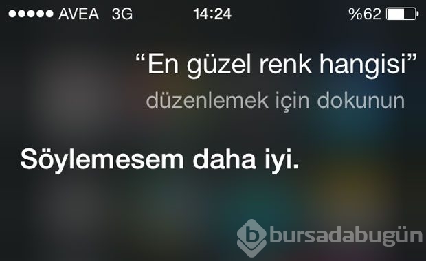 Siri'nin verdiği en komik cevaplar!