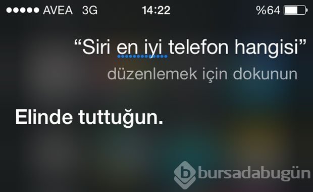 Siri'nin verdiği en komik cevaplar!