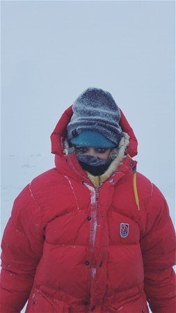 Eksi 35 derecede hayallerini gerçekleştirdiler
