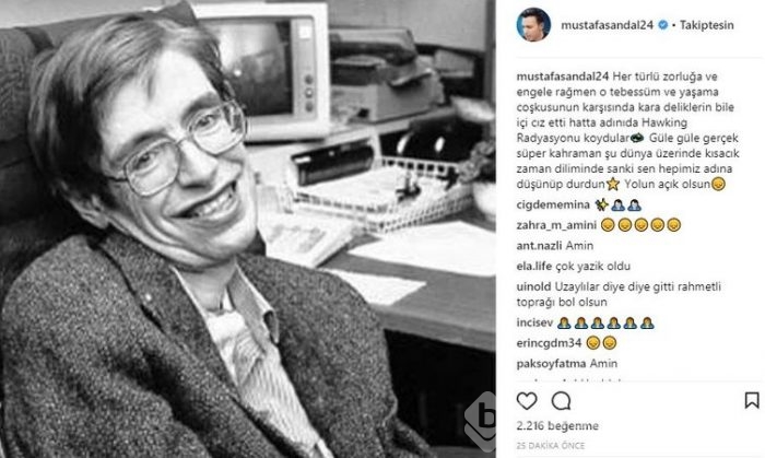 Ünlü isimlerin Instagram paylaşımları (14.03.2018)