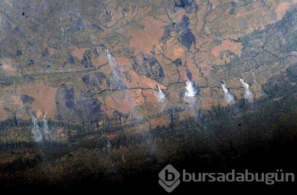 Dünyanın uzaydan çekilen görüntüler! 