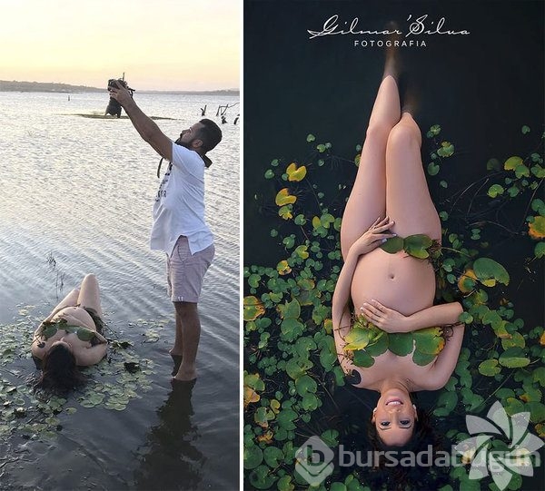 O Muhteşem fotoğraflar bakın nasıl çekiliyor!