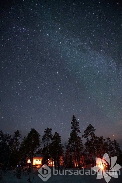 Lapland'ın büyüleyici kışı