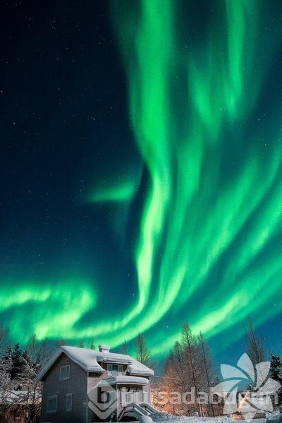 Lapland'ın büyüleyici kışı