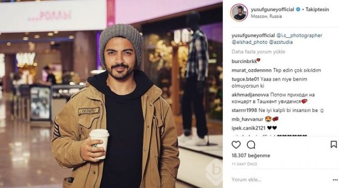 Ünlülerin Instagram paylaşımları!  (15.03.2018) 