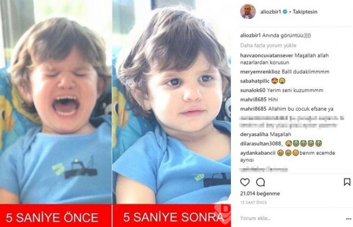 Ünlülerin Instagram paylaşımları!  (15.03.2018) 