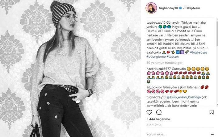 Ünlülerin Instagram paylaşımları!  (15.03.2018) 