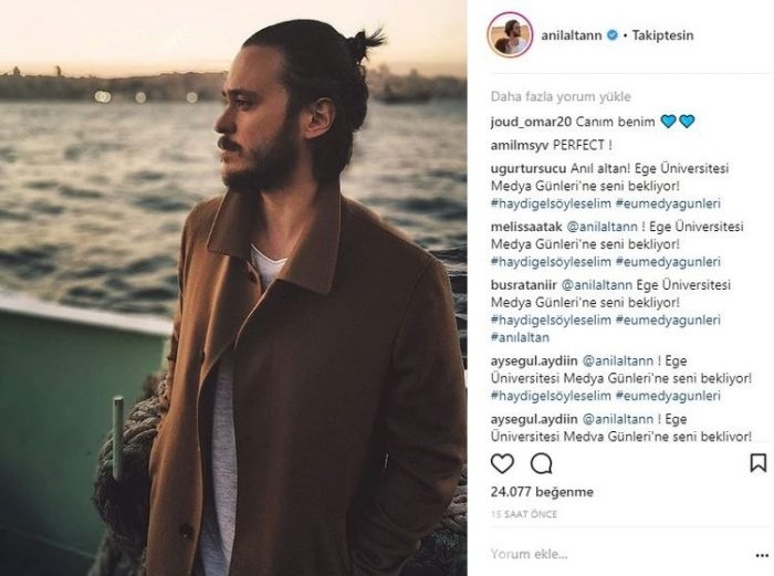 Ünlülerin Instagram paylaşımları!  (15.03.2018) 