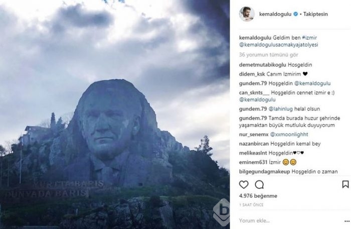Ünlülerin Instagram paylaşımları!  (15.03.2018) 