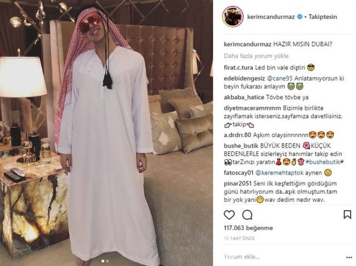 Ünlülerin Instagram paylaşımları!  (15.03.2018) 