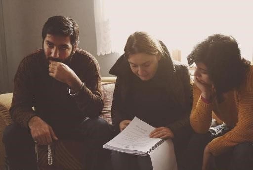 Severek izlediğimiz dizilerin setlerinden çok özel kareler! 
