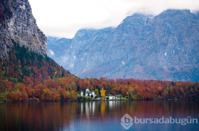 Avrupa'nın bakmaya doyamayacağınız kasabası Halstatt! 