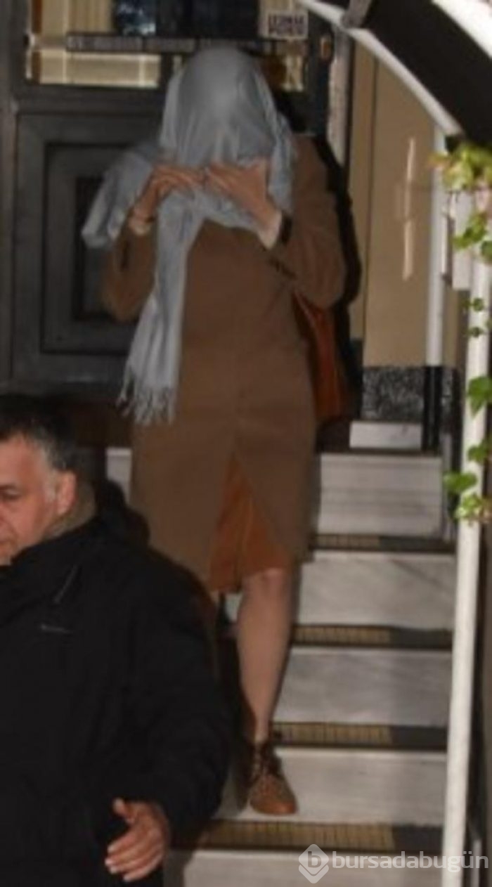 Tanınmamak için böyle gizlendi! 
