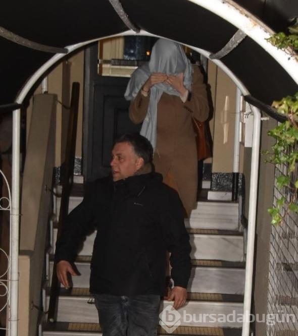 Tanınmamak için böyle gizlendi! 