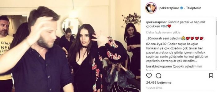 Ünlü isimlerin Instagram paylaşımları (16.03.2018)