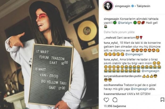 Ünlü isimlerin Instagram paylaşımları (16.03.2018)