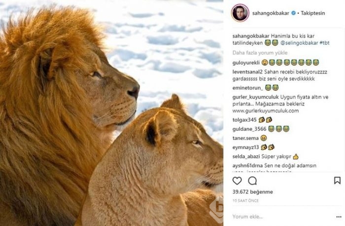 Ünlü isimlerin Instagram paylaşımları (16.03.2018)