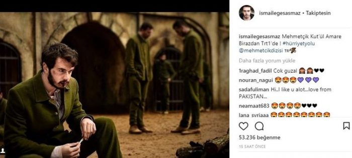 Ünlü isimlerin Instagram paylaşımları (16.03.2018)