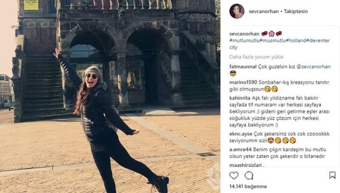 Ünlü isimlerin Instagram paylaşımları (16.03.2018)
