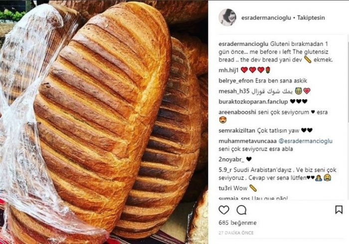 Ünlü isimlerin Instagram paylaşımları (16.03.2018)