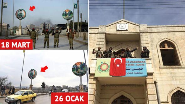 TSK ve ÖSO ilçe merkezine girdi! İşte ilk görüntüler...
