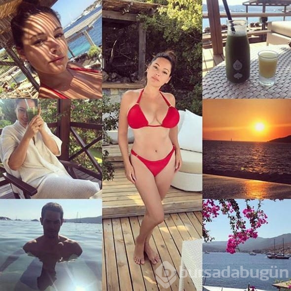 Kelly Brook Bodrum'dan İzlanda'ya dört bir yanı turladı!