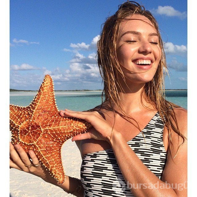 Candice Swanepoel insagram paylaşımlarından servet kazanıyor!
