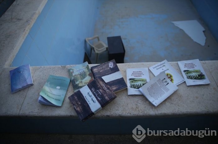 İşte YPG'nin 12 odalı yer altı mühimmat deposu!