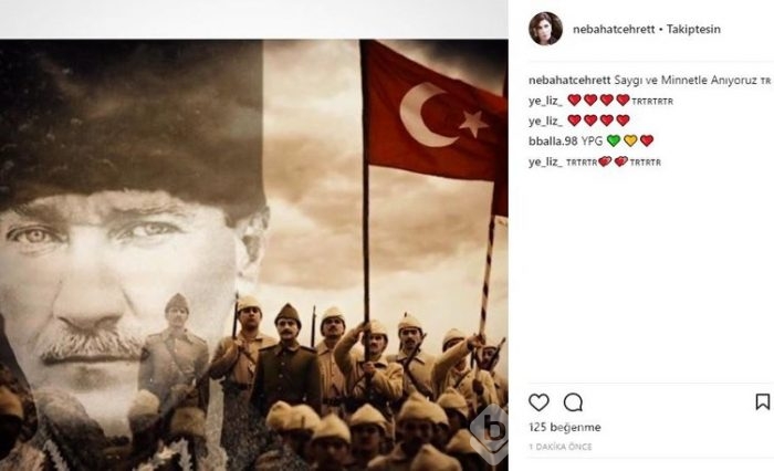 Ünlü isimlerin Instagram paylaşımları (18.03.2018)
