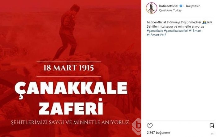 Ünlü isimlerin Instagram paylaşımları (18.03.2018)
