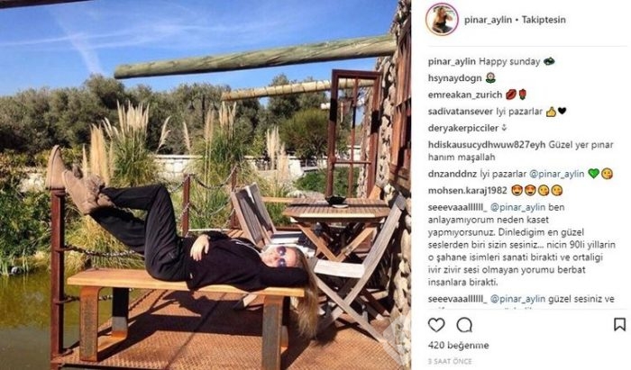 Ünlü isimlerin Instagram paylaşımları (18.03.2018)
