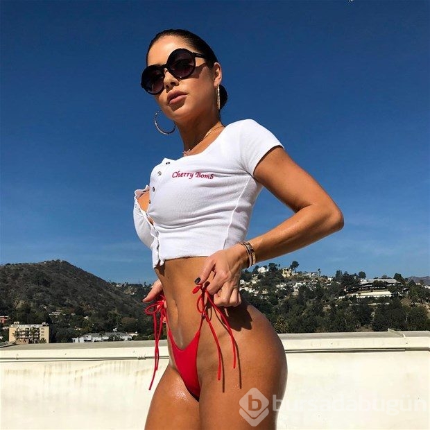Arianny Celeste kameralara yakalandı